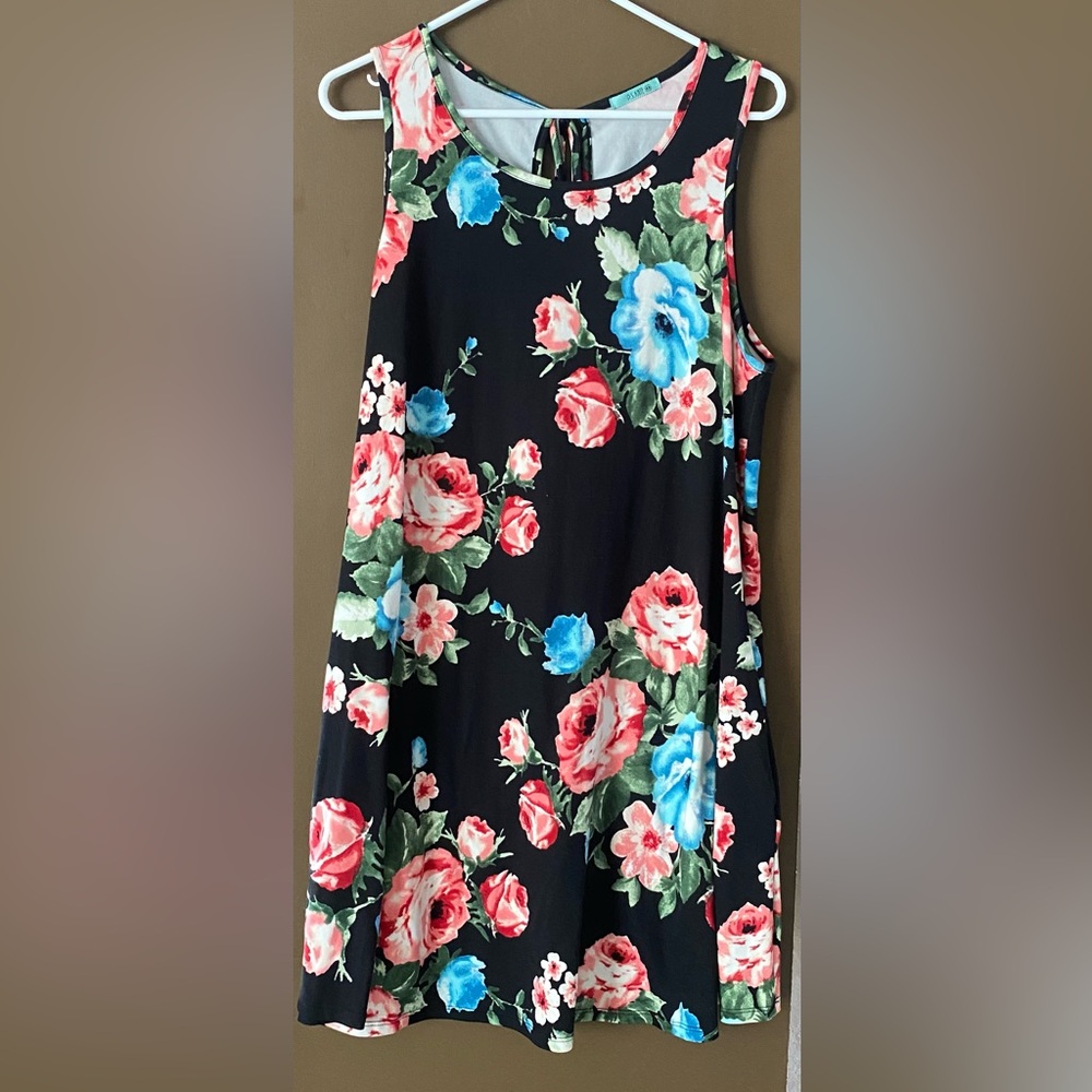 Floral Sleeveless Dress